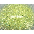 thumbnail image 2 of Glitter Heart Co. - High Quality Polyester Glitter - 2 oz Bag - Funshine - Yellow Opal Mix, 2 of 2