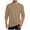 Khaki, variant on Mens Long Sleeve Shirts Soft Lightweight Thermal Undershirts Fall Winter Warm Pullover Tee Tops