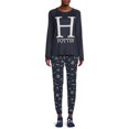 thumbnail image 2 of Warner Bros. Women's and Women's Plus Size Harry Potter Top, Pants and Socks Sleep Set, 3-Piece, 2 of 5