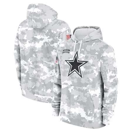 Cowboys Youth Football Fan Hoodie, Kids Classic Print Long Sleeve Sweatshirt, Youth Sweatshirt, Boys Girls, Vintage Youth Camouflage Hooded Pullover, Unisex