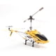 thumbnail image 1 of Mini helicóptero RC Syma S107G de 3 canales con infrarrojos, giroscopio integrado y luz LED (amarillo), 1 of 7