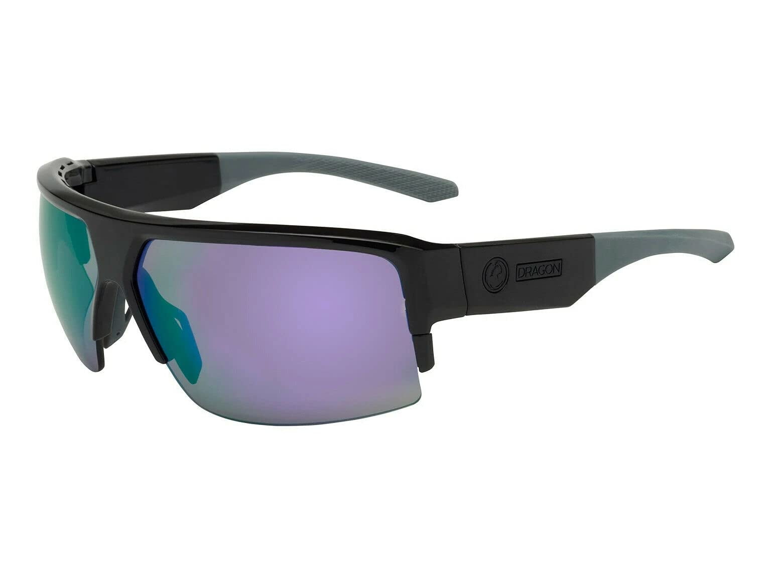 Dragon alliance compass ion matte Tortoise Shell Sunglasses unisex Dragon Compass LL Ion Matte Midnight Tortoise Blue 100% UV  main image 2