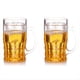 thumbnail image 1 of Vasos de Cerveza, Jarra de Cerveza Divertida de Doble Capa de 420 Ml, Jarra de Cerveza Falsa Doble con Entrepiso, Jarra de Cerveza con Asas., 1 of 5