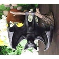 thumbnail image 7 of Gothic Winged Vampire Bat By Spider Web Hanging From Branch Wall Hanging Decor, 7 of 7
