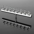 thumbnail image 1 of Aquarium Air  Splitter Stainless Steel Fish Tank Air Pump Splitter Distributor Aquarium Oxygen Pipe Control Valve Connector, 1 of 7