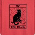 thumbnail image 2 of Instant Message - The Devil Tarot - Women's Lightweight French Terry Pullover, 2 of 6