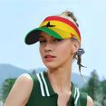 thumbnail image 6 of Ghanaians-Flag Sport Visor Hats Sun Protection Outdoor Activity For Women Men, 6 of 7