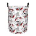 thumbnail image 1 of Fotbe Koi Fish Cesto de Ropa con Asas, Cesto Impermeable de Gran Capacidad, Bolsa de Lavado para Dormitorio, Cesto de Ropa con Ruedas y Asas-Small, 1 of 6