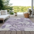 thumbnail image 6 of Addison Rugs Chantille Indoor/Outdoor Transitional Geometric, Abstract Lavender Washable Rectangle Rug, 10' x 14', 6 of 6