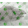 thumbnail image 5 of oneOone Viscose Chiffon Green Fabric Scissor Sewing Craft Projects Fabric Prints By Yard 42 Inch Wide, 5 of 5