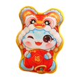 thumbnail image 4 of deevoka New Year Throw Pillow Decorative Pillow for Bed Couch Room Decor Fu Lantern, 4 of 9