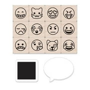 Hero Arts Rubber Stamp Mini Tub Emoji Icons