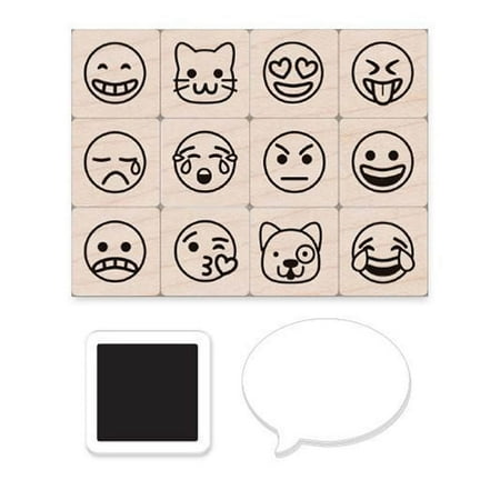 Hero Arts Rubber Stamp Mini Tub Emoji Icons