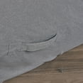 thumbnail image 5 of Judith Indoor Water Resistant 6'x3' Lounger Bean Bag, Charcoal, 5 of 8