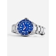thumbnail image 4 of Ratio Reloj Automático FreeDiver Serie GMT con Zafiro, Acero Inoxidable y Esfera Azul, RTF053, 200 M, para Hombre, 4 of 4