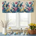 thumbnail image 6 of Valances for Windows Rod Pocket Short Curtain for Bathroom Living Room Bedroom 1 Panel 42x12in, 6 of 9