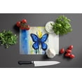 thumbnail image 3 of Flutter Butterfly Glass Cutting Board 12 in x 15 in, 3 of 5