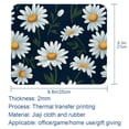 thumbnail image 5 of Daisy Square Non-Slip Rubber Bottom Printed Desk Mat Mousepad for Office and Gaming - 8.3x9.8 Inch, 5 of 6