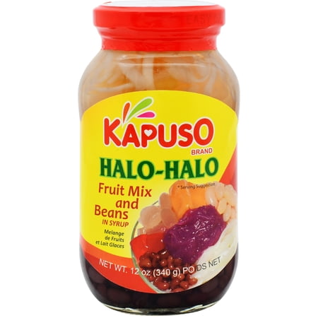 Kapuso Halo-Halo Fruit Mix and Beans in Syrup, 12 oz