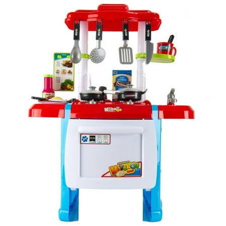 Jumbo Kitchen Miniature Chef Play Set Complete with Light Jumbo Kitchen Miniature Chef Play Set Complete with Light