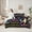 Black Pink 01, variant on Feelyou Gymnastics Lover Bedding Comforter Set 7 Pieces, Ballet Dance Full Bedding Set