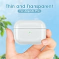 thumbnail image 4 of Étui Rigide Transparente pour Airpods Pro 2ème Génération Sacs de Chargement pour Écouteurs Bluetooth pour Apple Air pods 3 2 1 Étui de Protection Transparente pour Airpods Pro, 4 of 6