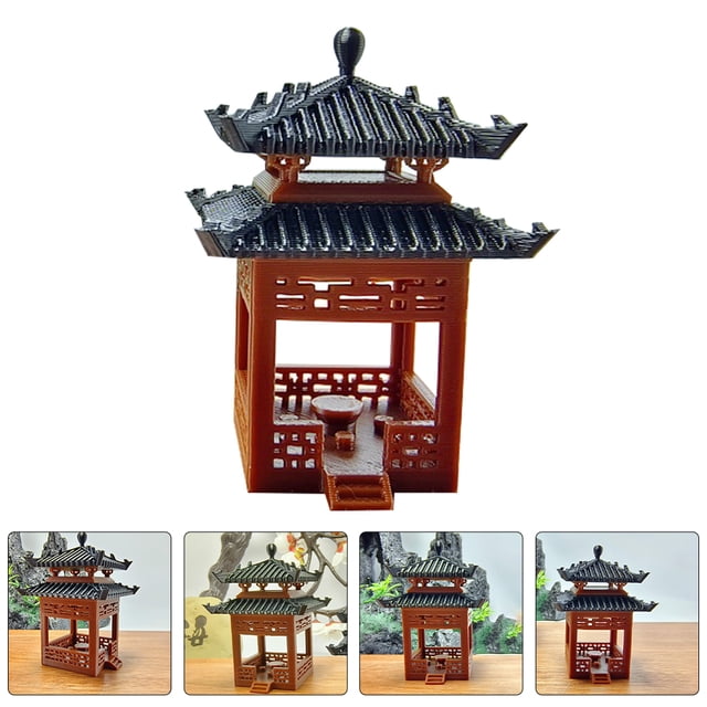 HEALEEP De Pabellón Compacto Para De Jardín Zen Asiático Tradicional