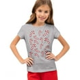 thumbnail image 2 of Candy Cane Christmas Crew Unisex Youth T Shirt, 2 of 5