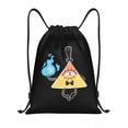 thumbnail image 2 of Mochila deportiva con cordón You Can Trust Me, mochila para gimnasio, mochila con cordón Gravity Falls Bill Cipher para senderismo, 2 of 5
