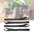 thumbnail image 6 of Colaxi 5 Pieces Soft Loops Tie Down Straps for Motorcycle Bikes Reinforced Owing Cargo Multiple Use Nylon Motorcycle Tie Down Straps black 46.5cm, 6 of 9