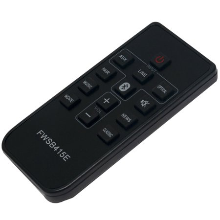 New FWSB415E Replace Remote Compatible With Sanyo Soundbar Player WIR113001-FA0
