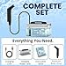 2Clean Portable Electric Travel Bidet - USB Rechargeable Bidet for Men and Women, Toilet Hygiene Solution with 2.3 Liter Container, Lightweight, Portable Device for Travel, Camping, Outdoor Living