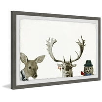 Ready For The Party Framed Painting Art Print, 30.00" x 1.50"