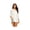 White, variant on EKOUAER Women's Beach Bikini Cover-up Long Roll-up Sleeve Beach Shirt Bathing Suit Cover Up