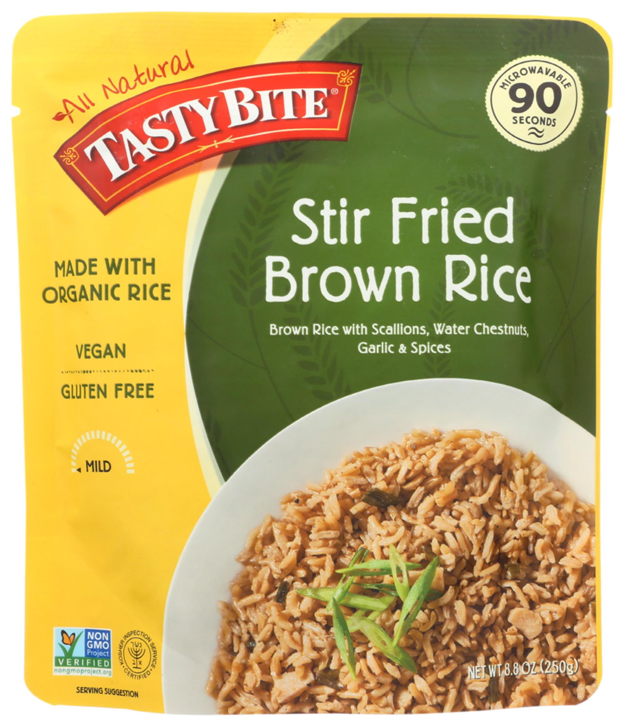 Tasty Bite Stir Fried Brown Rice, 8.8 Oz, Pack of 6 - Walmart.com