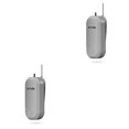 thumbnail image 1 of Billuyoard Collar Ambientador Personal Recargable Generador de iones negativos Botón Control Interior Exterior Smog Remover Gris gris 2piezas Billuyoard CBP214135, 1 of 6