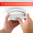 thumbnail image 3 of Universal Security Instruments Hardwire Smoke & Fire Alarm, with 10-Year Battery Backup, 3 of 7