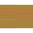 thumbnail image 1 of Ahgly Company Indoor Rectangle Patterned Grapefruit Red Area Rugs, 2' x 3', 1 of 6