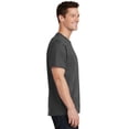 thumbnail image 2 of Port & Company Men's 54 oz 100% Cotton T Shirt M Dark Heather Grey, 2 of 4