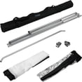 thumbnail image 3 of Studio Solutions 140x200cm Sun Scrim Kit, Includes Hinged Aluminum Frame, 2x Stop Diffusion Panel, Silver/White Reflective Panel, 3 of 3
