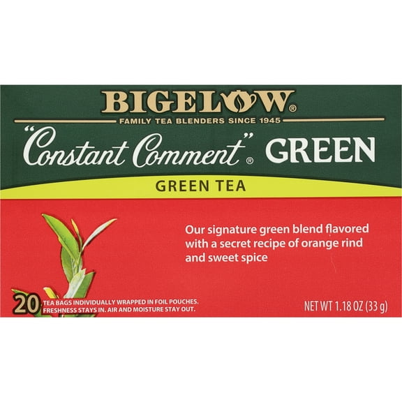 Bigelow Constant Comment Green Tea Bags, 20 Count
