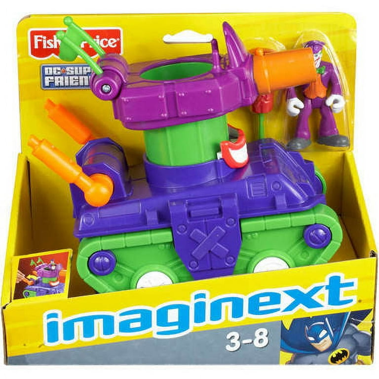 Imaginext DC Super Friends Joker's Tank Action Figure Playset for