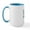 White/Blue Inside, variant on CafePress - Be You Transgender Flag LGBTQ Pride Month Vintage - 15 oz Ceramic Large White Novelty Mug