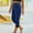 Navy, variant on Admvng Capri Leggings for Women Solid Classic Fit Lace Up Pants Workout Gym Yoga Pants S-3XL
