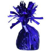 175g Fringed Foil Weight Balloon - Royal Blue