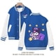 thumbnail image 5 of Sanrios Cinnamoroll Kuromi Pochacco-Chaqueta de uniforme de béisbol estampada para niños, abrigo de manga larga Kawaii, regalo para niños, 5 of 5