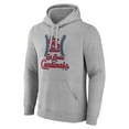 thumbnail image 2 of Men's Gray St. Louis Cardinals Fastball Pullover Hoodie, 2 of 3