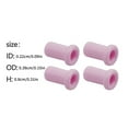 thumbnail image 5 of 4Pcs Ceramic Feed Throat Protector Easy Installation For X1 X1C P1P P1S, 5 of 8