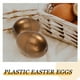 thumbnail image 3 of 10 huevos de Pascua de plástico dorados rellenables, cajas de dulces con forma de huevo de Pascua., 3 of 8
