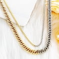 thumbnail image 4 of LFE Gold Plated Shell Butterfly Jewelry Necklace | Heart Key Charm Bracelet CZ | Flower Twist Includes Velvet Jewelry Box, 4 of 5